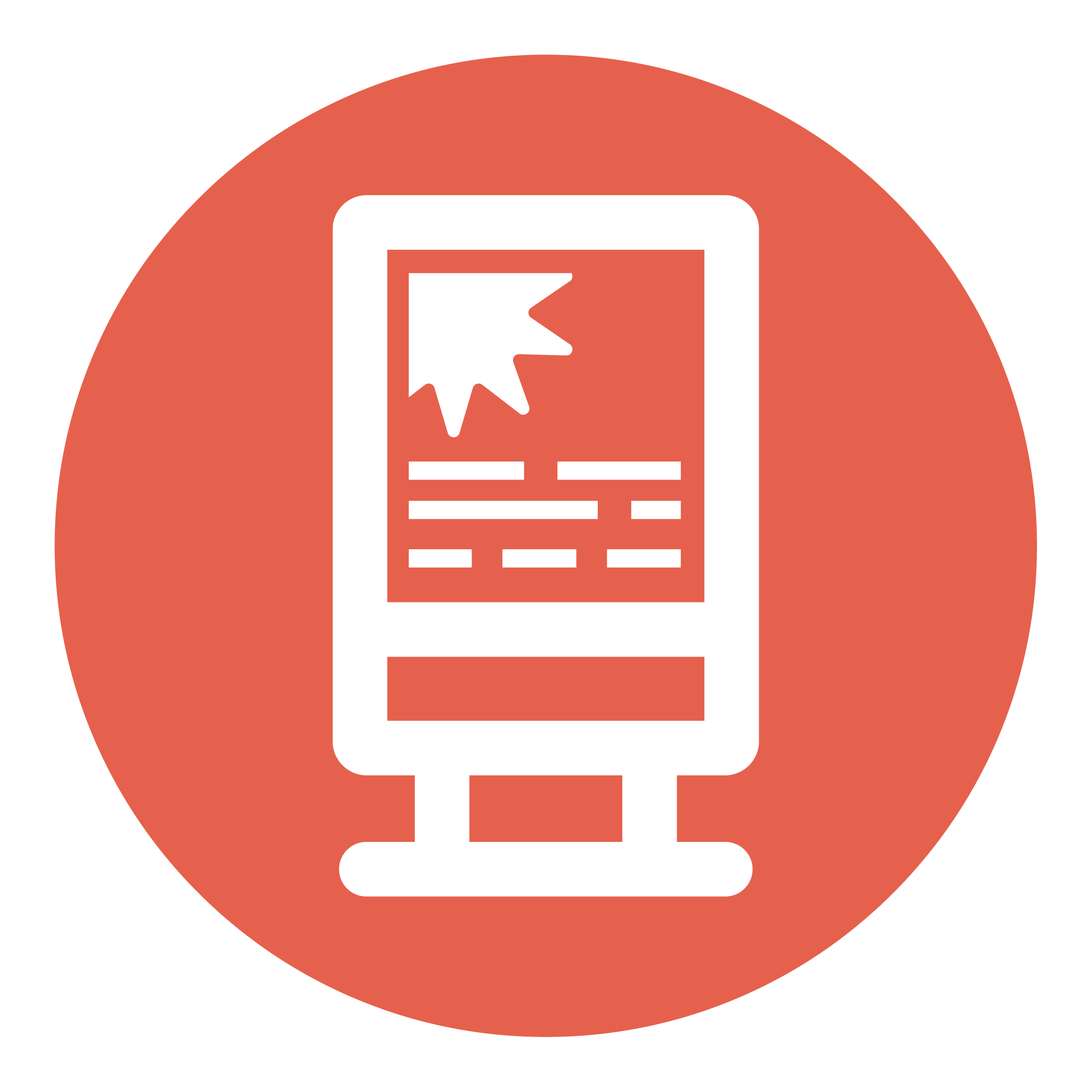 Digital Signage Microlog icon digital signage